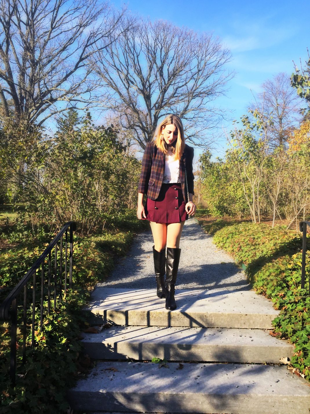 Cute Preppy Outfit For Fall