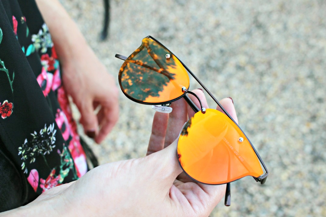 Mirrored Sunglasses Trend